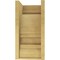 Ekena Millwork 8"W x 8"D x 16"H Wide Diane Rough Cedar Woodgrain TimberThane Corbel, Primed Tan CORUR08X08X16DIARCPR - alternate 6